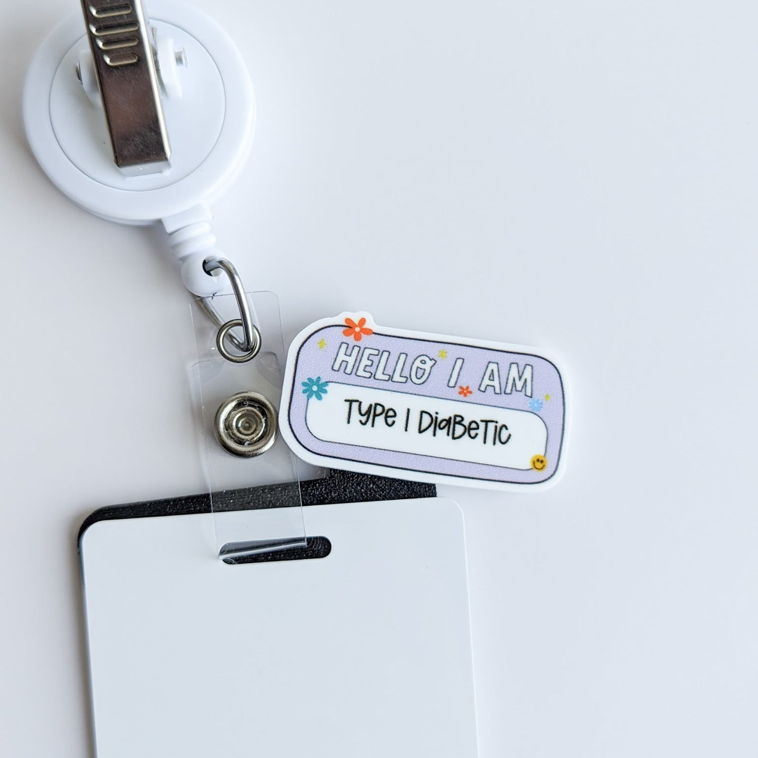 Badge Topper / CHARM COLLECTION - Type I Diabetic - Charm Only - BadgeSmith