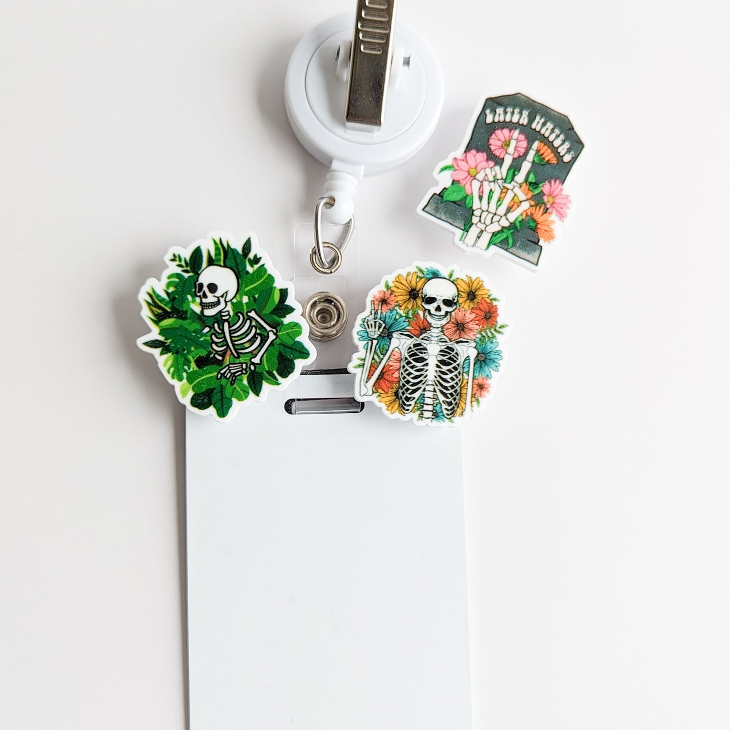 Badge Topper / CHARM COLLECTION  - Skeletons - Charm Only / 3C29 / 3C30