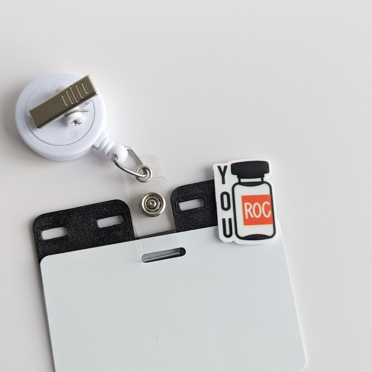 Badge Topper / CHARM COLLECTION  -You Roc - Charm Only