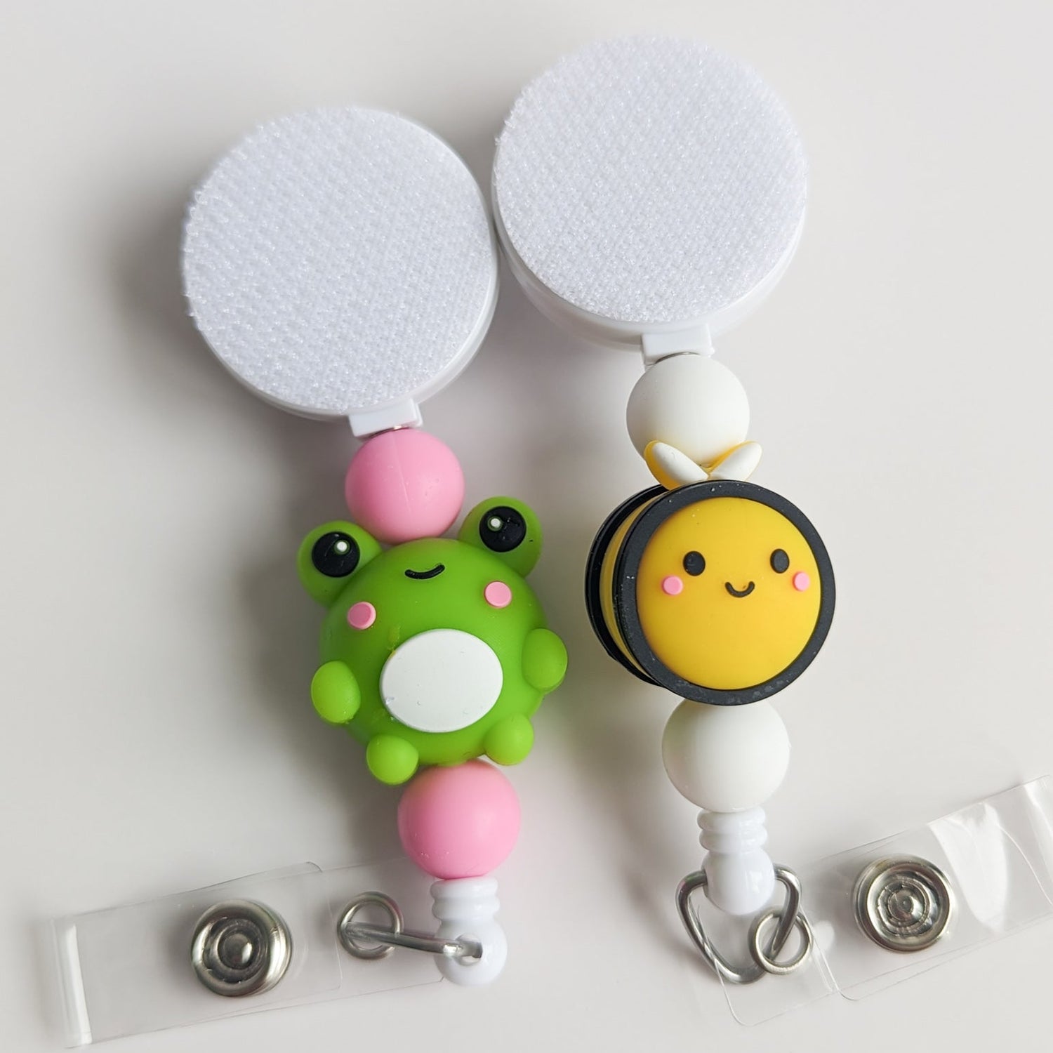 Frog / Bee / Animal Interchangeable Badge Reel