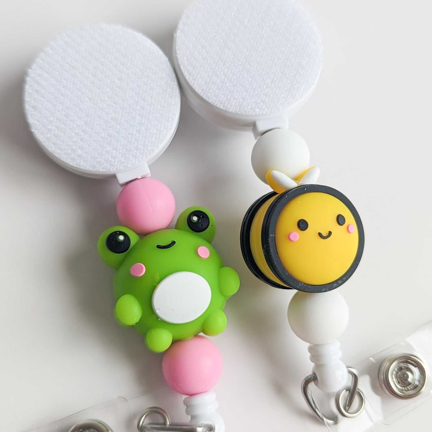 Frog / Bee / Animal Interchangeable Badge Reel
