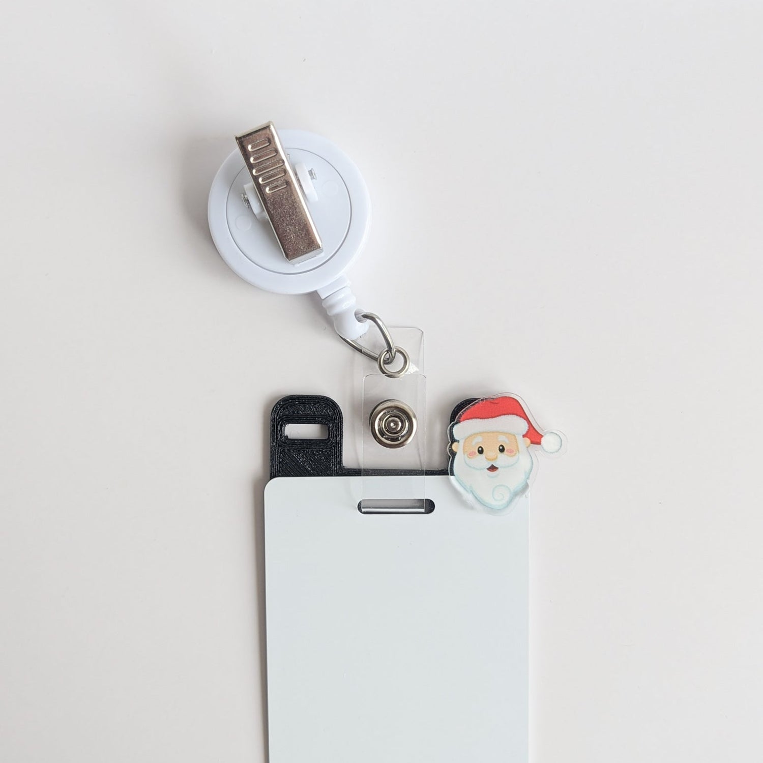 Badge Topper / CHARM COLLECTION  - Santa - Charm Only