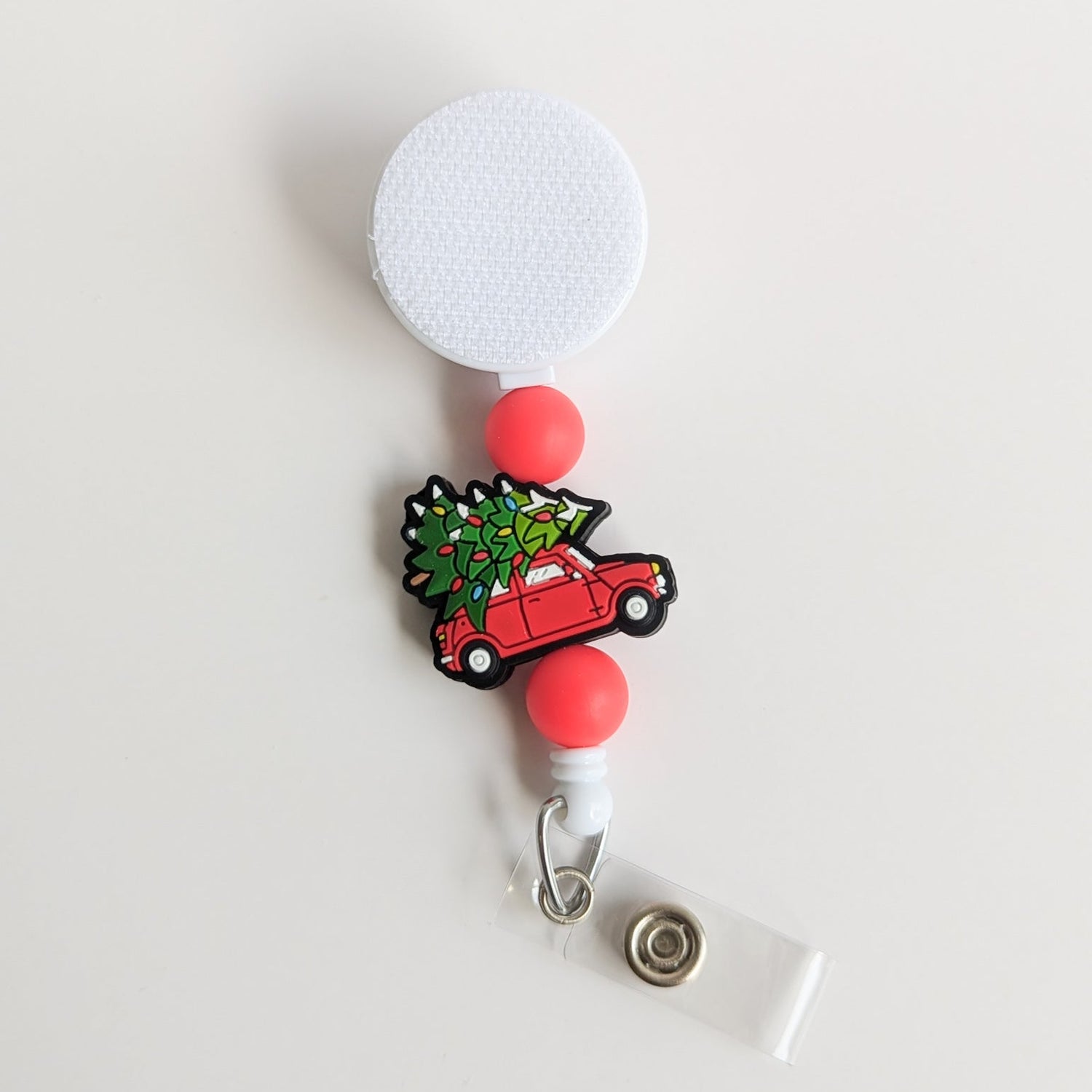 Christmas Car Interchangeable Badge Reel