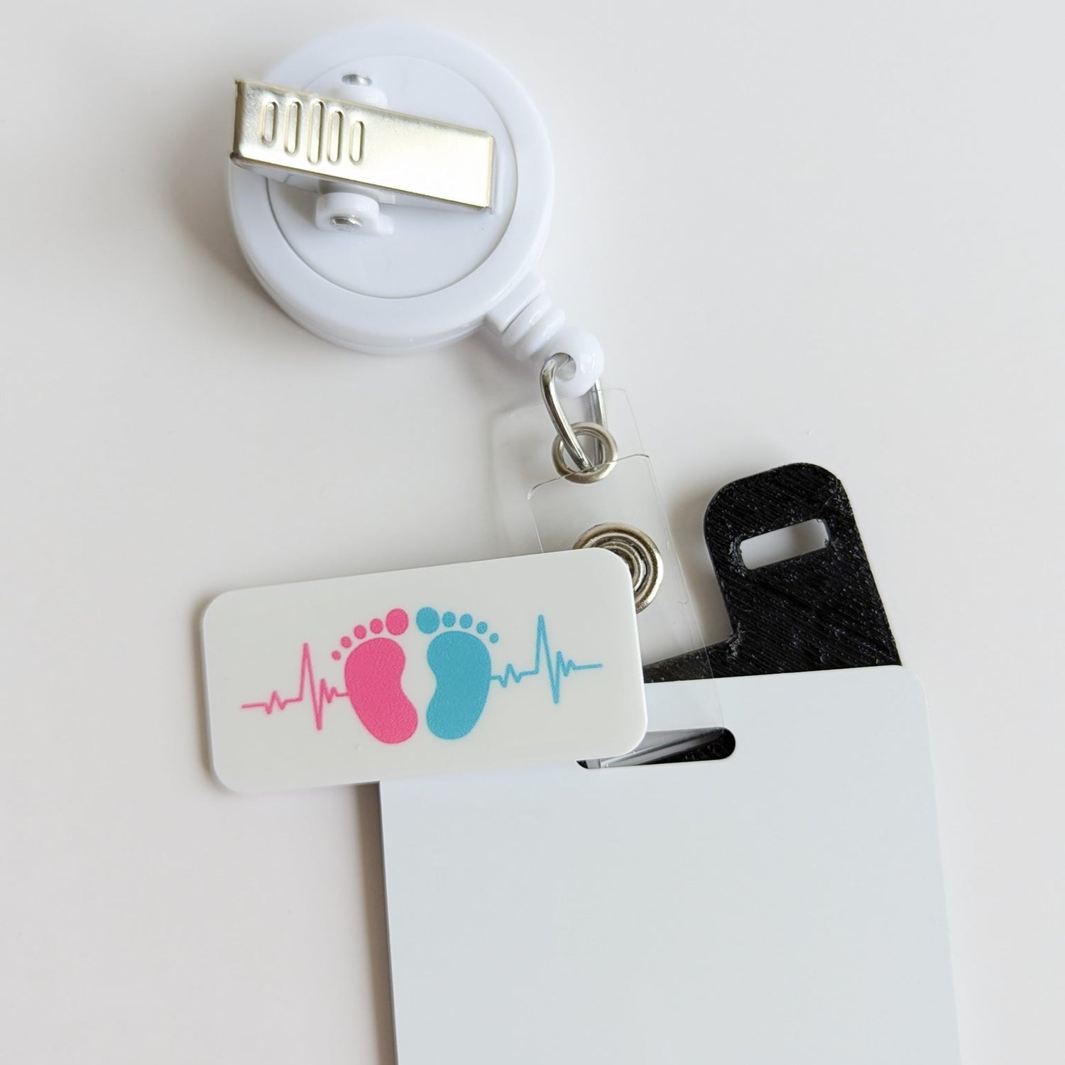 Badge Topper / CHARM COLLECTION  - Baby Feet - Charm Only