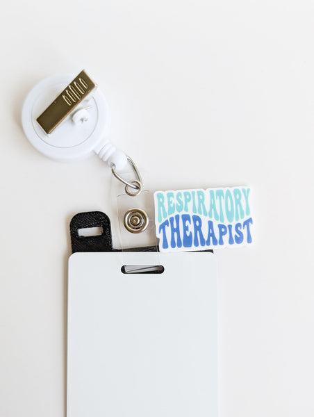 Badge Topper / CHARM COLLECTION - Respiratory Therapist - Charm Only - BadgeSmith