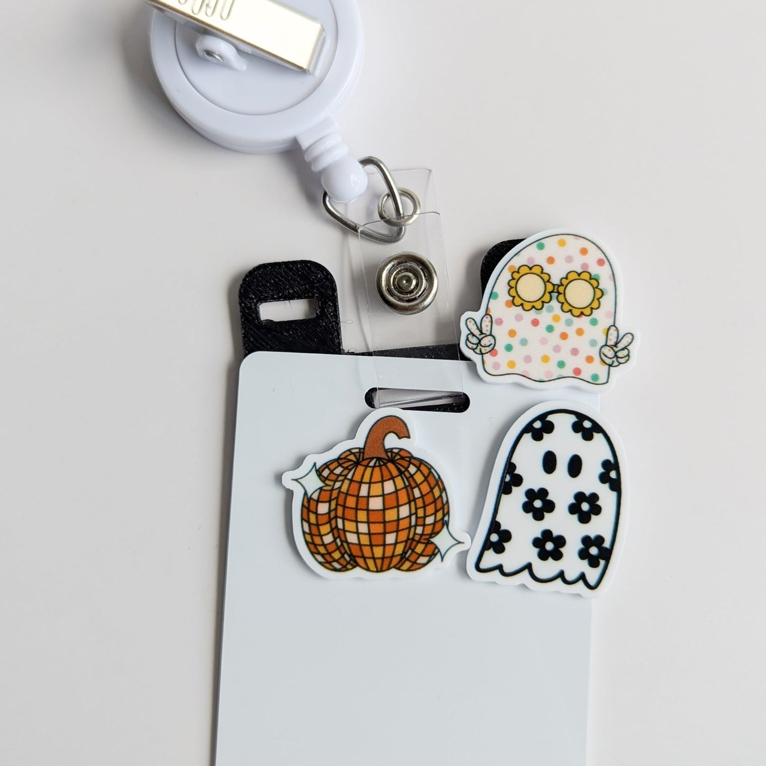 Badge Topper / CHARM COLLECTION  - Fall Halloween  - Charm Only