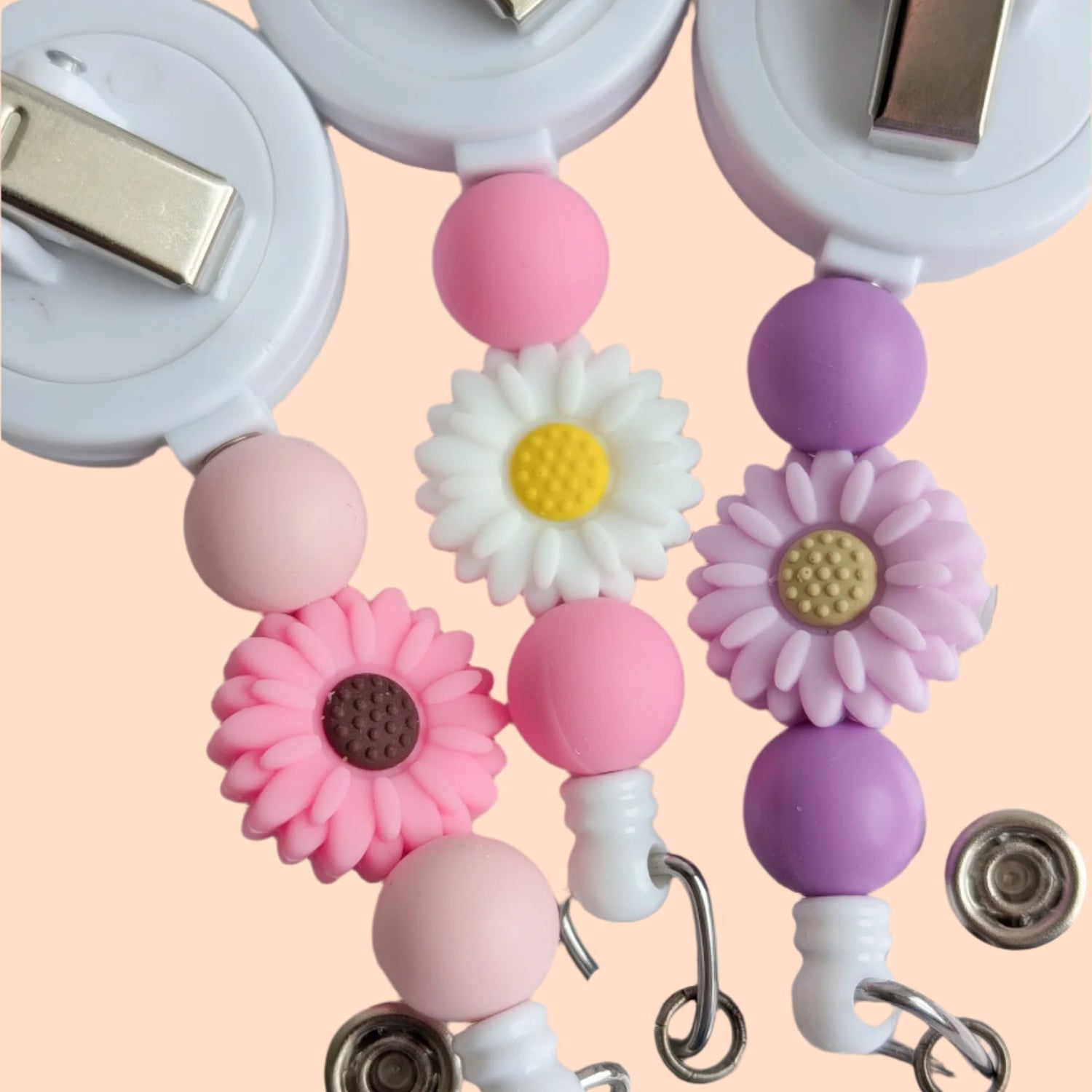 NEW Flower / Interchangeable Badge Reel