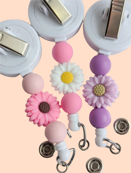 NEW Flower / Interchangeable Badge Reel - BadgeSmith