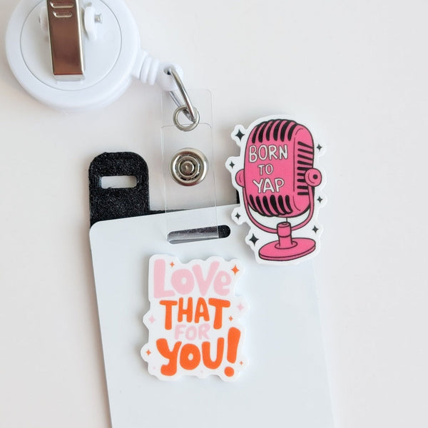 Badge Topper / CHARM COLLECTION - Sarcastic Comment - Charm Only - BadgeSmith