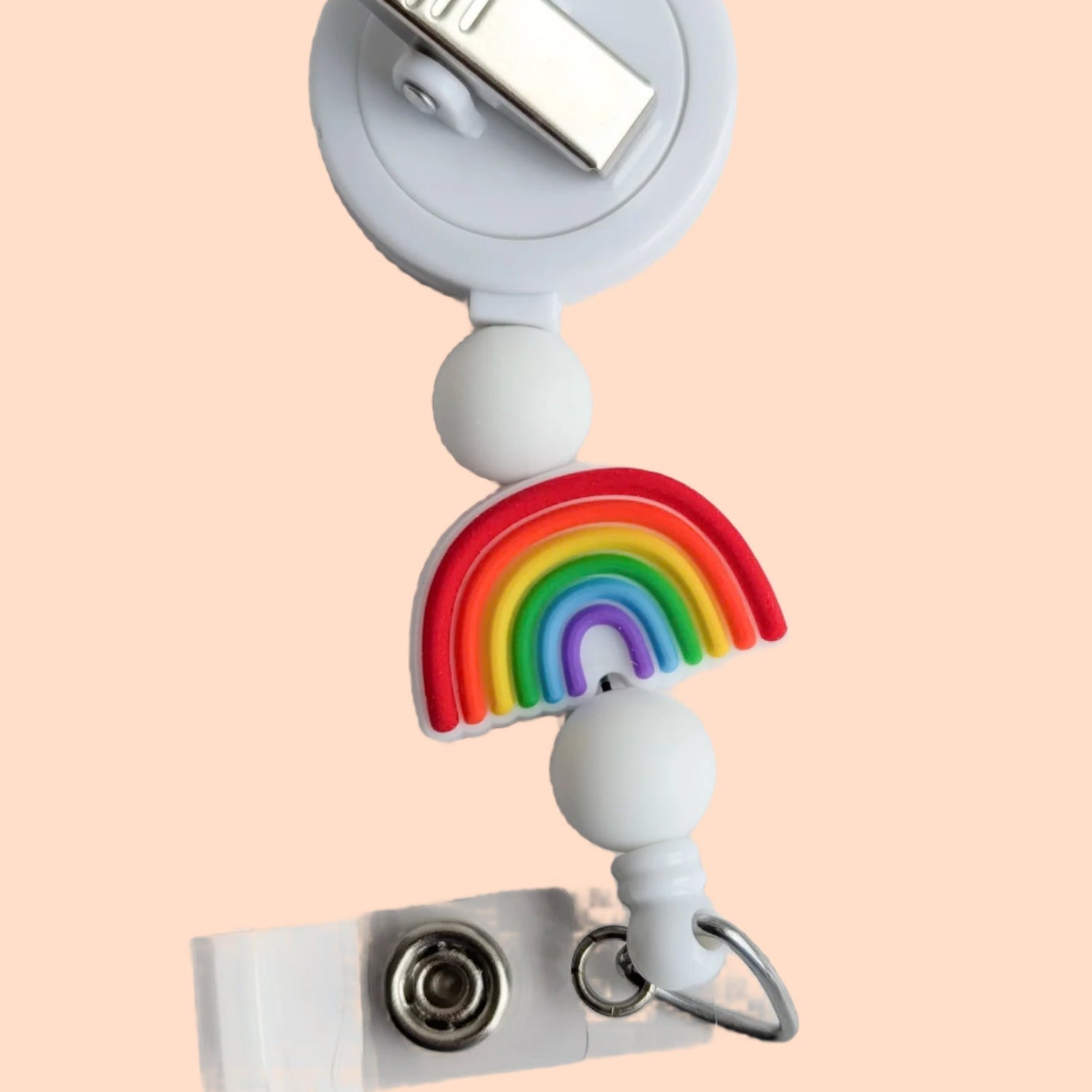 Classic Rainbow / Interchangeable Badge Reel
