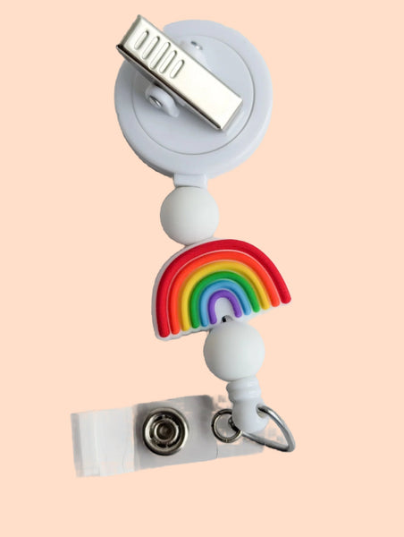 Classic Rainbow / Interchangeable Badge Reel - BadgeSmith