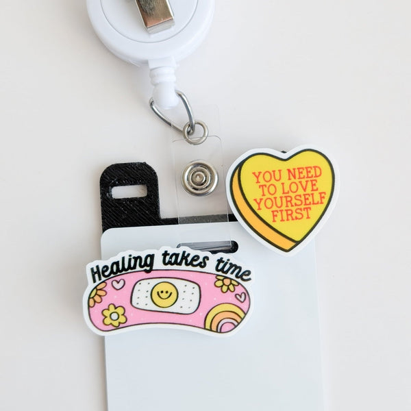Badge Topper / CHARM COLLECTION - Healing - Charm Only - BadgeSmith