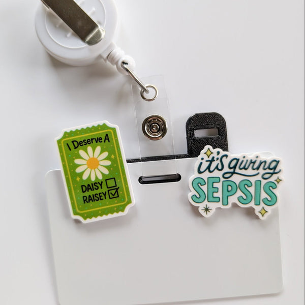 Badge Topper / CHARM COLLECTION - Medical Humor - Charm Only - BadgeSmith