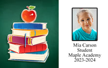 Load image into Gallery viewer, Student ID Badge - Customizable School Identification Card - BadgeSmith
