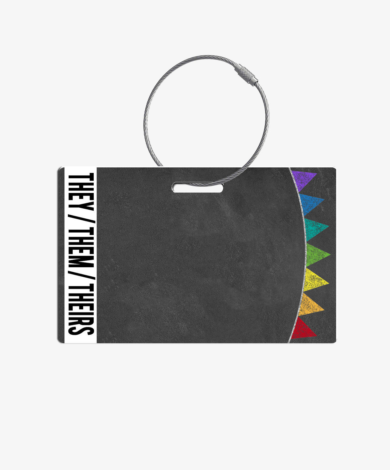 Banner Pronouns Badge Buddy - BadgeSmith