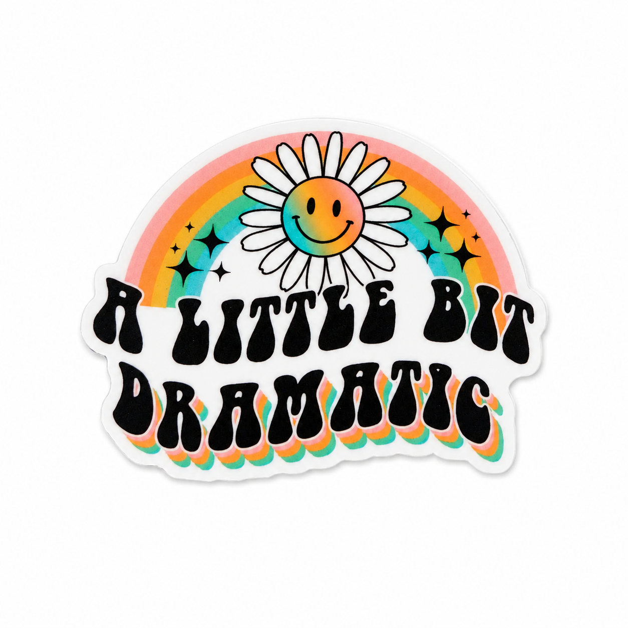 A Little Bit Dramatic | Plastic Add-On - BadgeSmith
