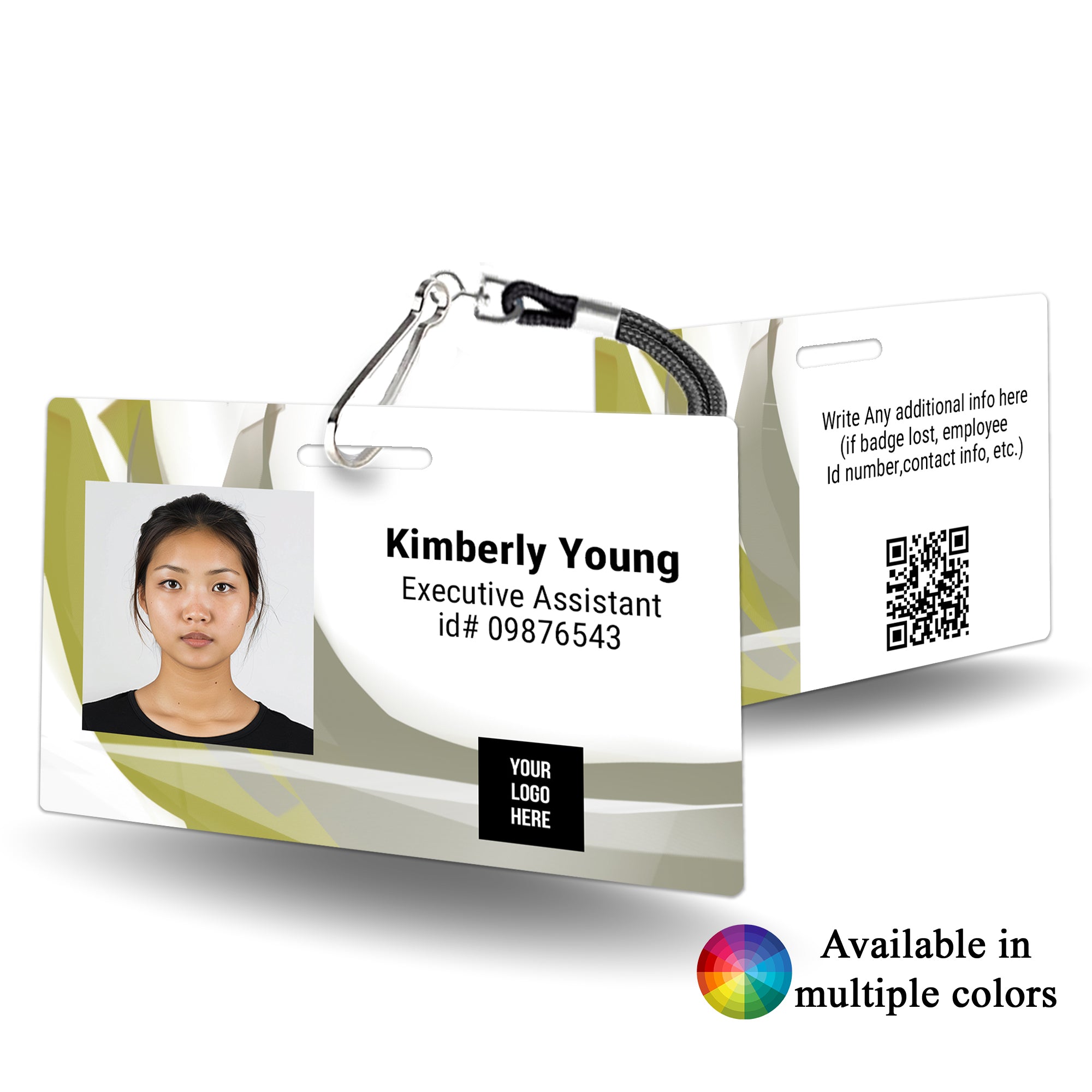 Abstract Office Badge
