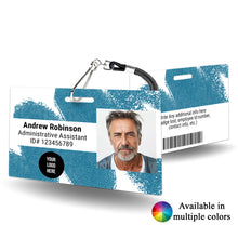 Load image into Gallery viewer, Abstract Staff ID Card - BadgeSmith
