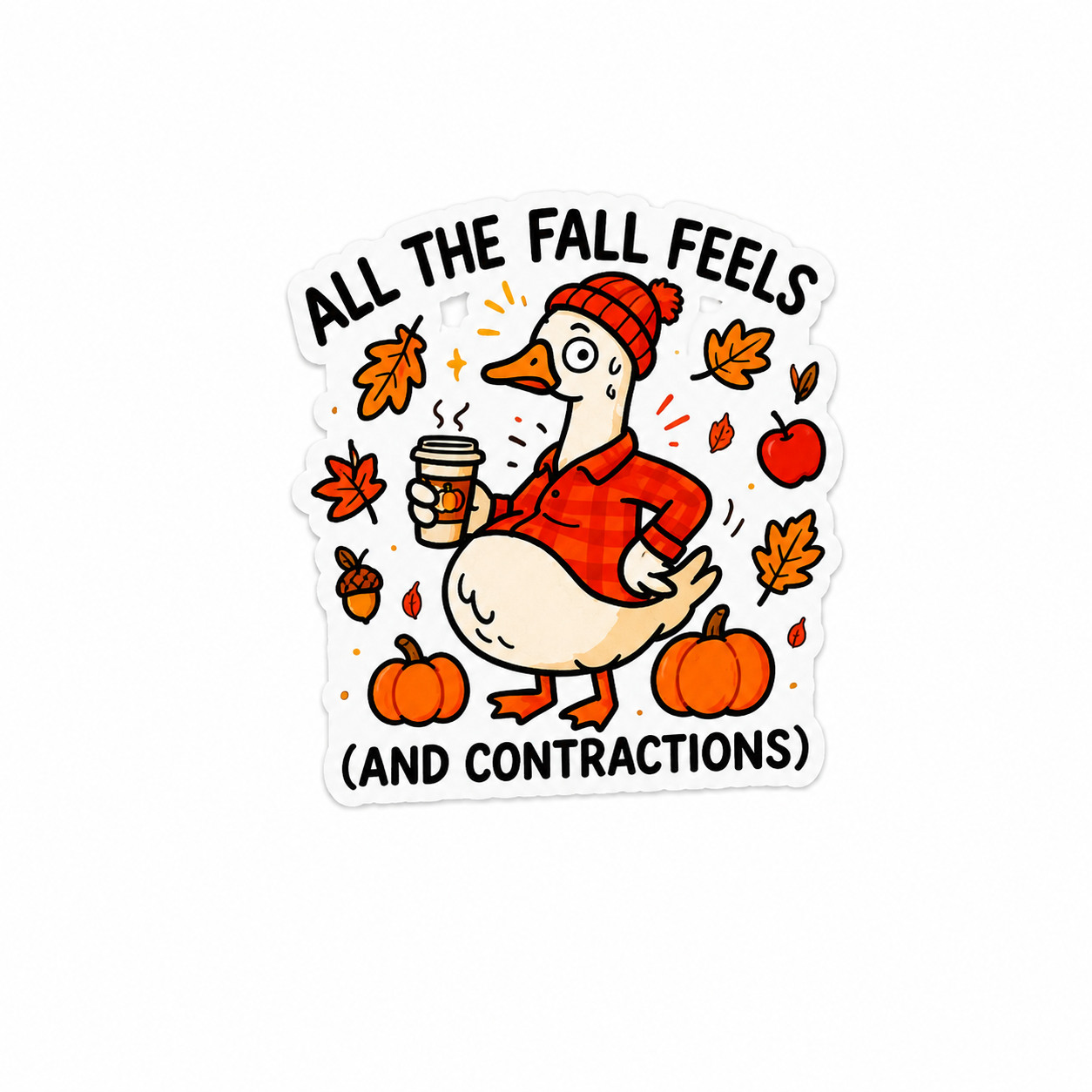 All the Fall Feels (and Contractions) | Plastic Add-On - BadgeSmith