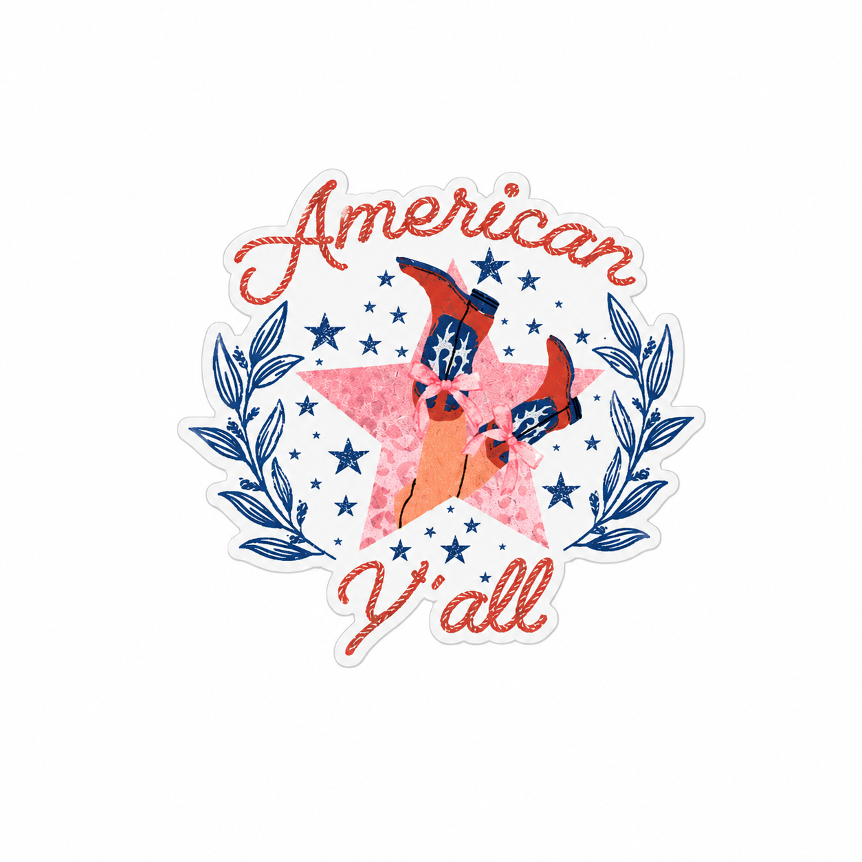 American Y'all | Plastic Add-On - BadgeSmith