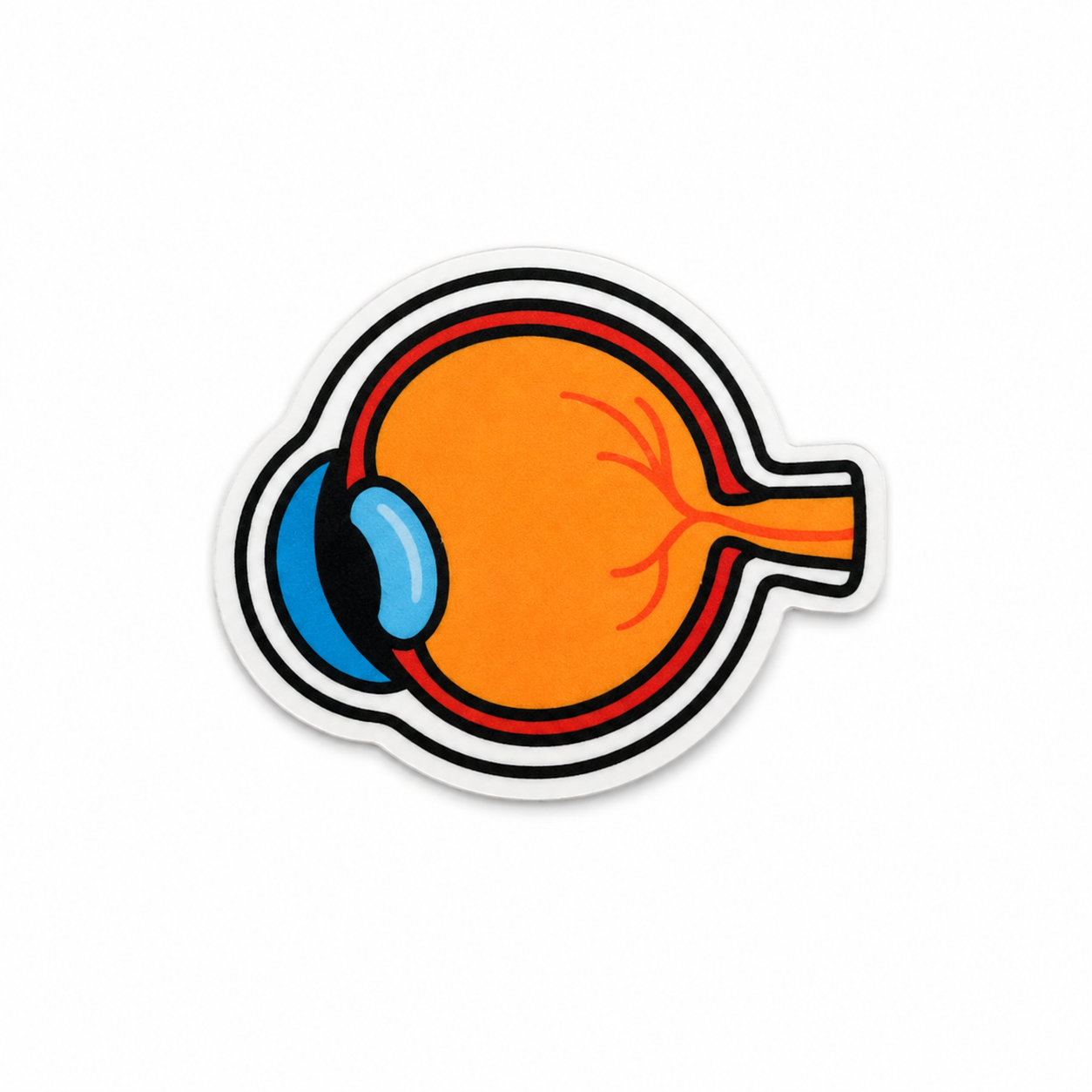 Anatomical Eye | Plastic Add-On - BadgeSmith