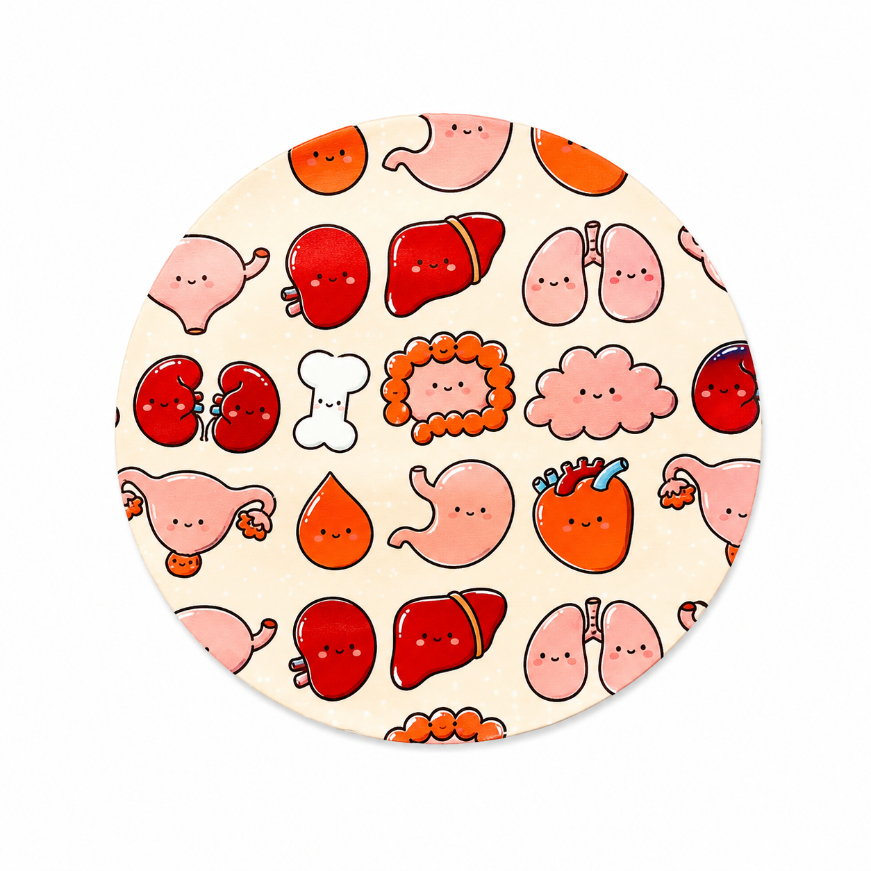Anatomy Organs | Hard Board Add-On - BadgeSmith