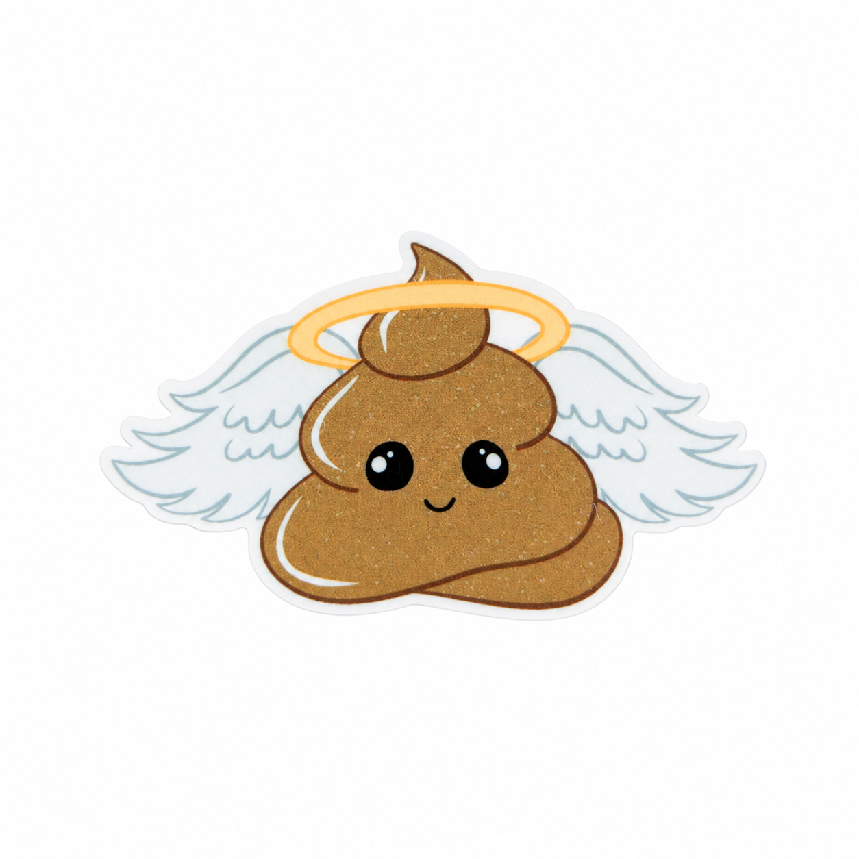 Angel Poop | Plastic Add-On - BadgeSmith
