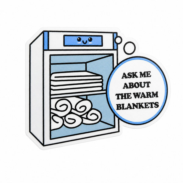 Warm Blankets | Plastic Add-On - BadgeSmith