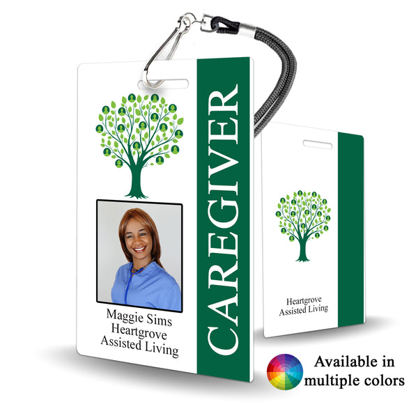Assisted Living ID Badge - BadgeSmith