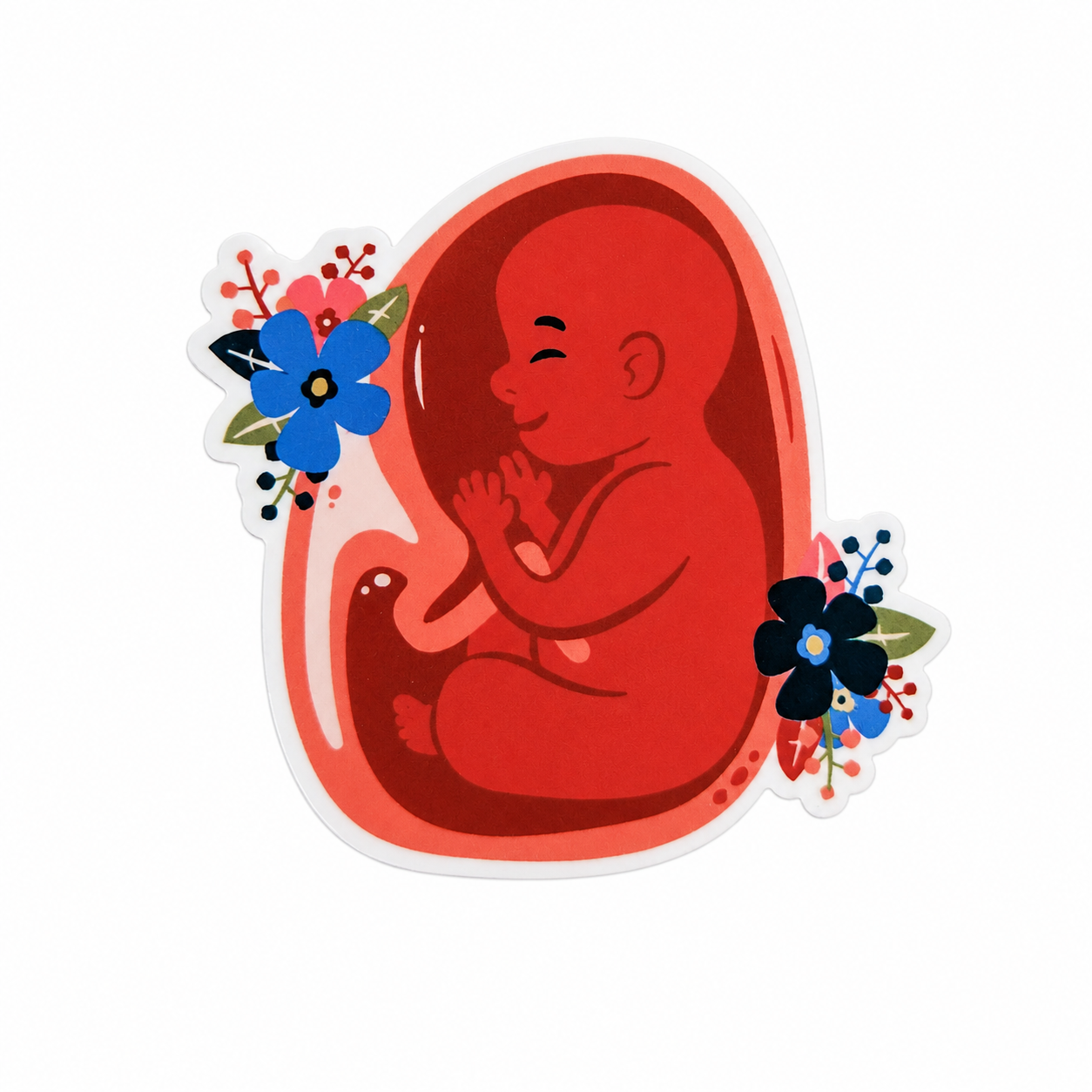 Baby In Utero | Plastic Add-On - BadgeSmith
