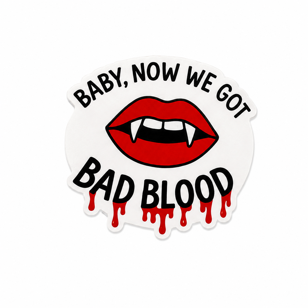 Bad Blood | Plastic Add-On - BadgeSmith