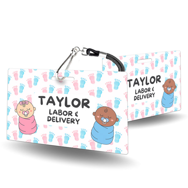 Labor and Delivery Horizontal - BadgeSmith