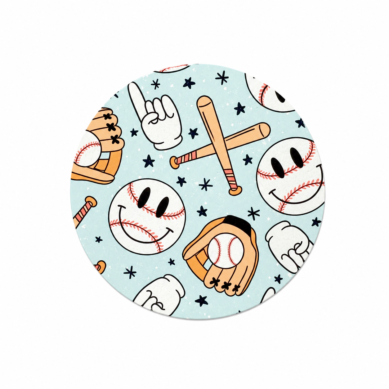 Baseball Season | Hard Board Add-On - BadgeSmith