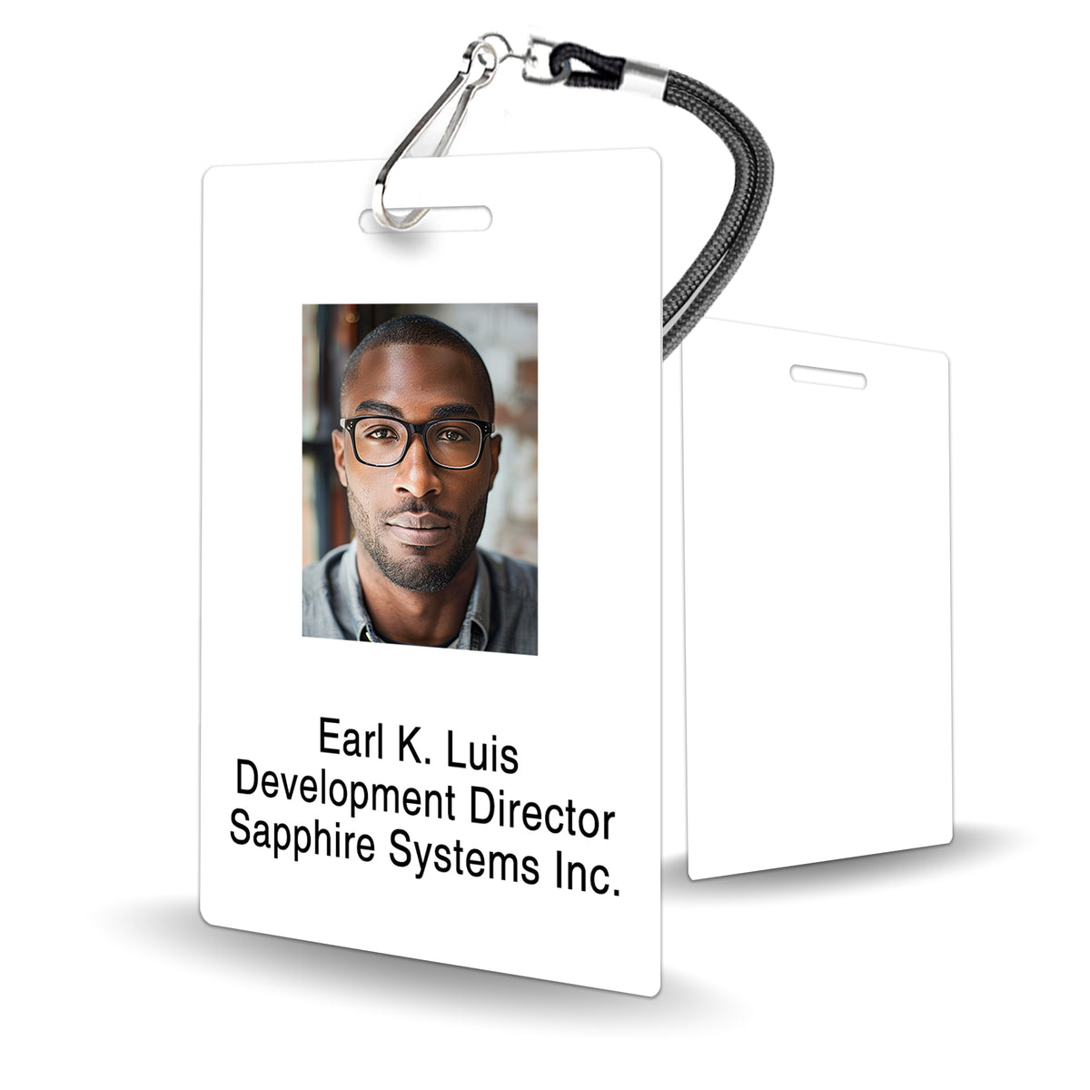 Basic IT Management Staff Badge for Tech Custom – BadgeSmith