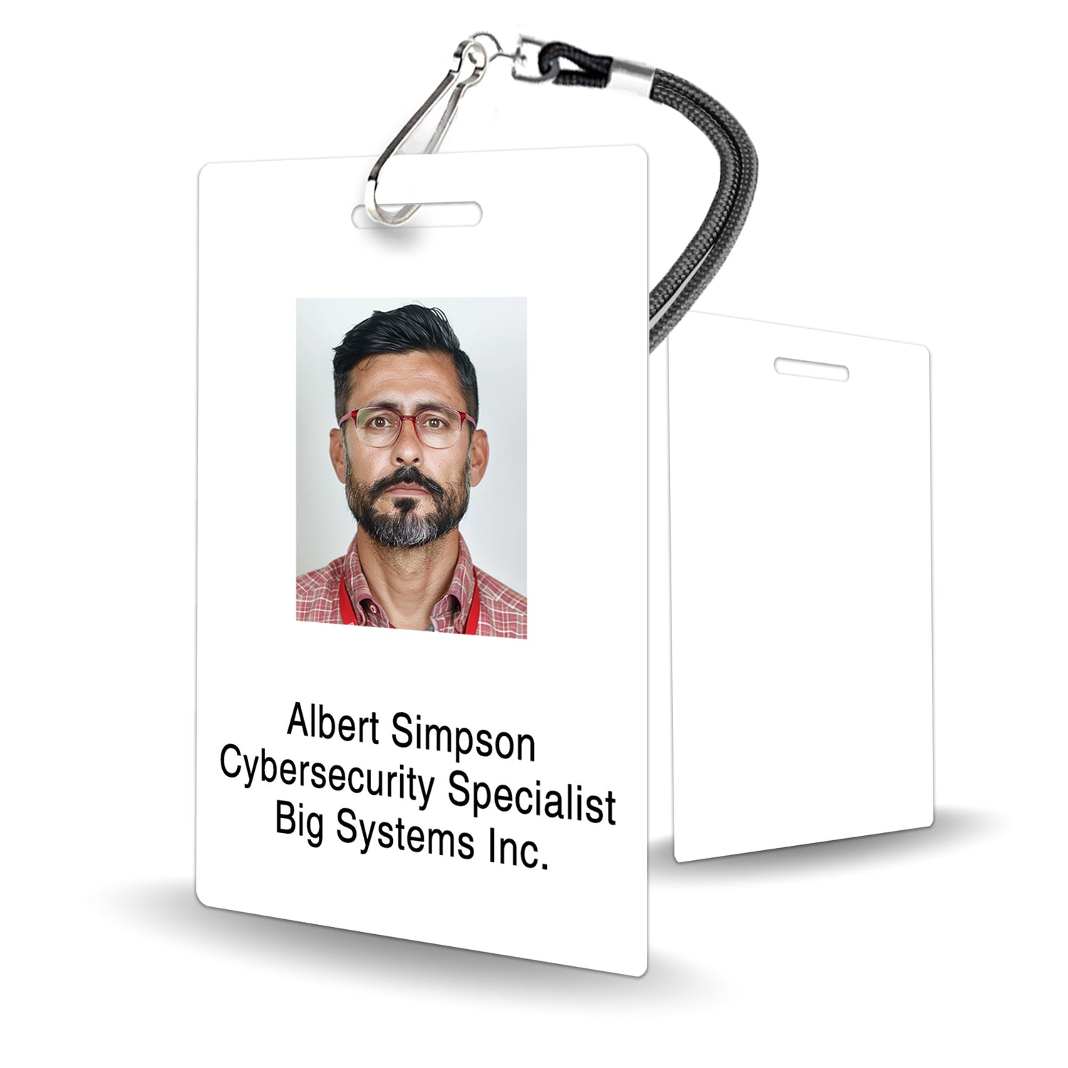 Basic IT Technician Staff Badge for Tech Custom - BadgeSmith