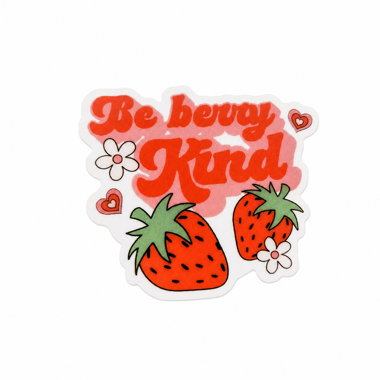 Be Berry Kind | Plastic Add-On - BadgeSmith