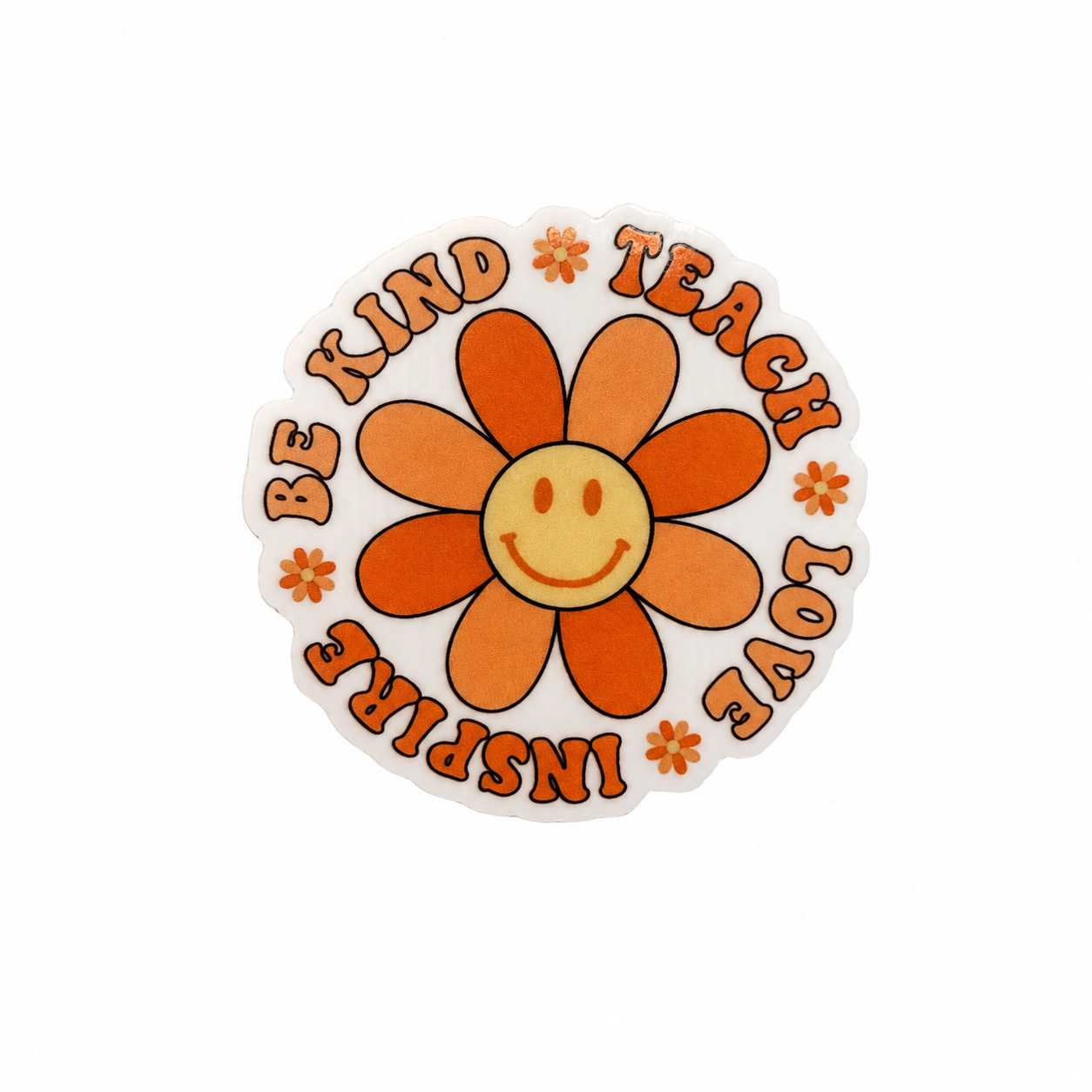 Be Kind, Teach Love, Inspire | Plastic Add-On - BadgeSmith