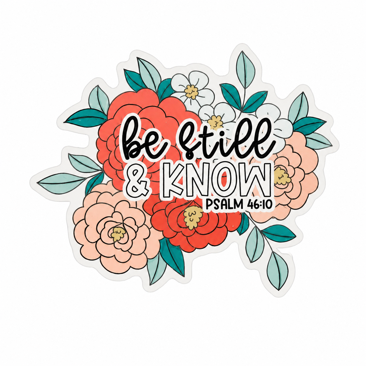 Be Still & Know | Plastic Add-On - BadgeSmith