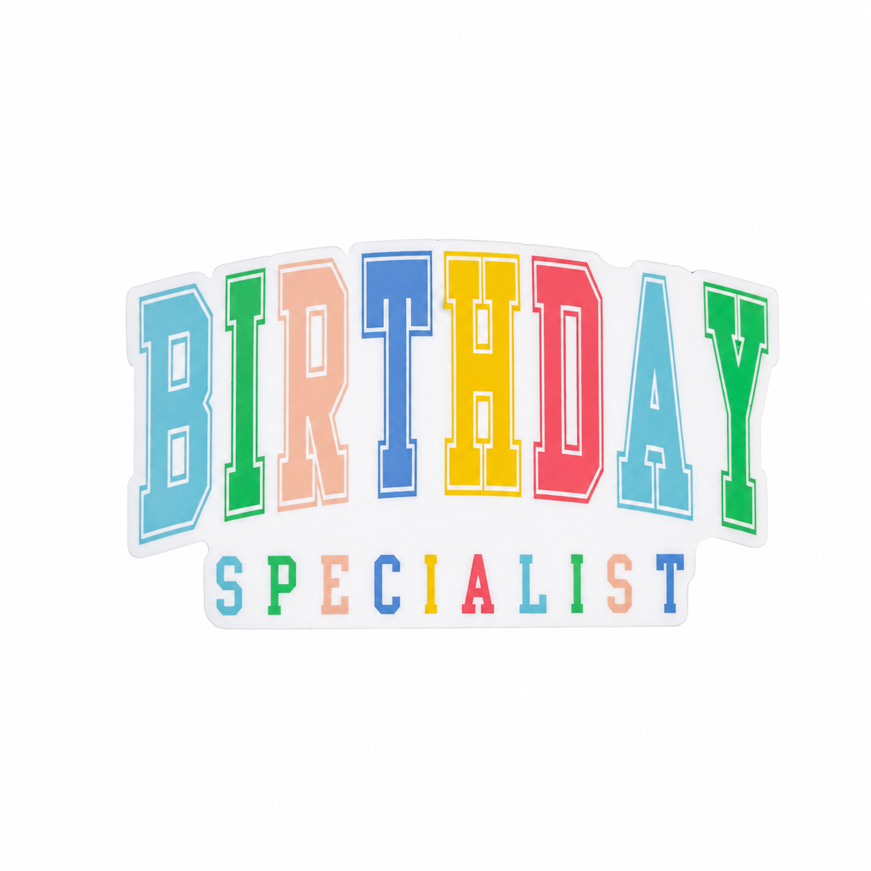 Birthday Specialist | Plastic Add-On - BadgeSmith