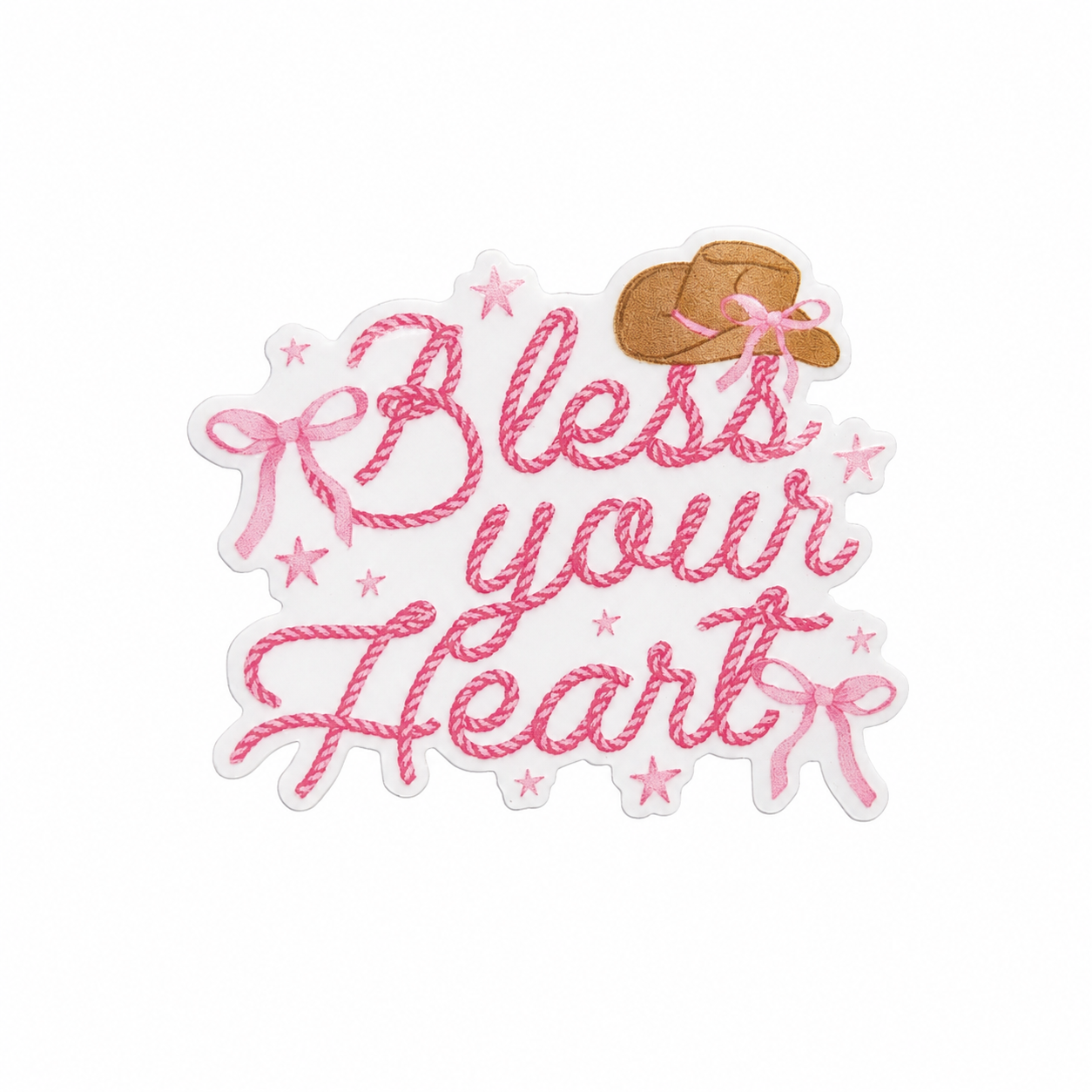 Bless Your Heart | Plastic Add-On - BadgeSmith