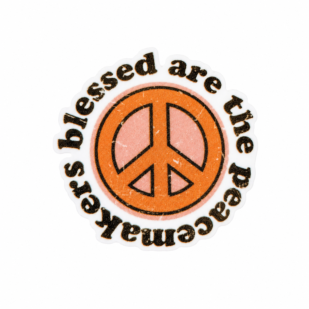 Blessed are the Peacemakers | Plastic Add-On - BadgeSmith