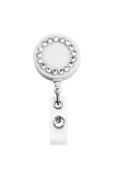 Rhinestone Badge Reel - BadgeSmith