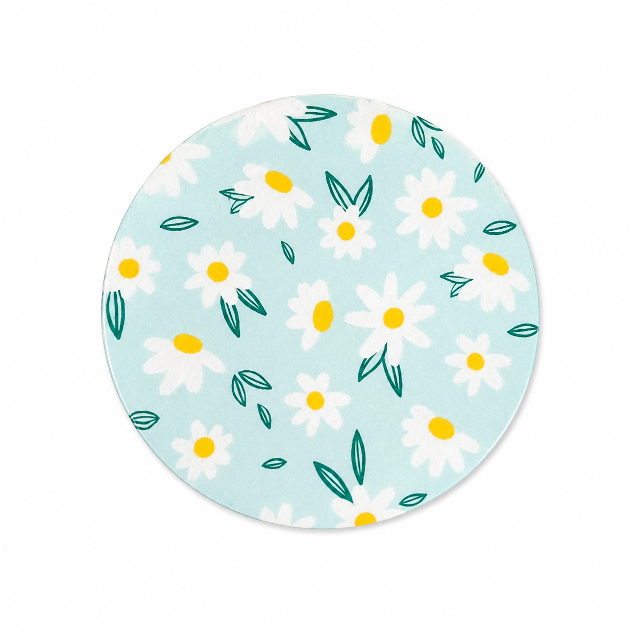 Blue Daisy Floral | Hard Board Add-On - BadgeSmith