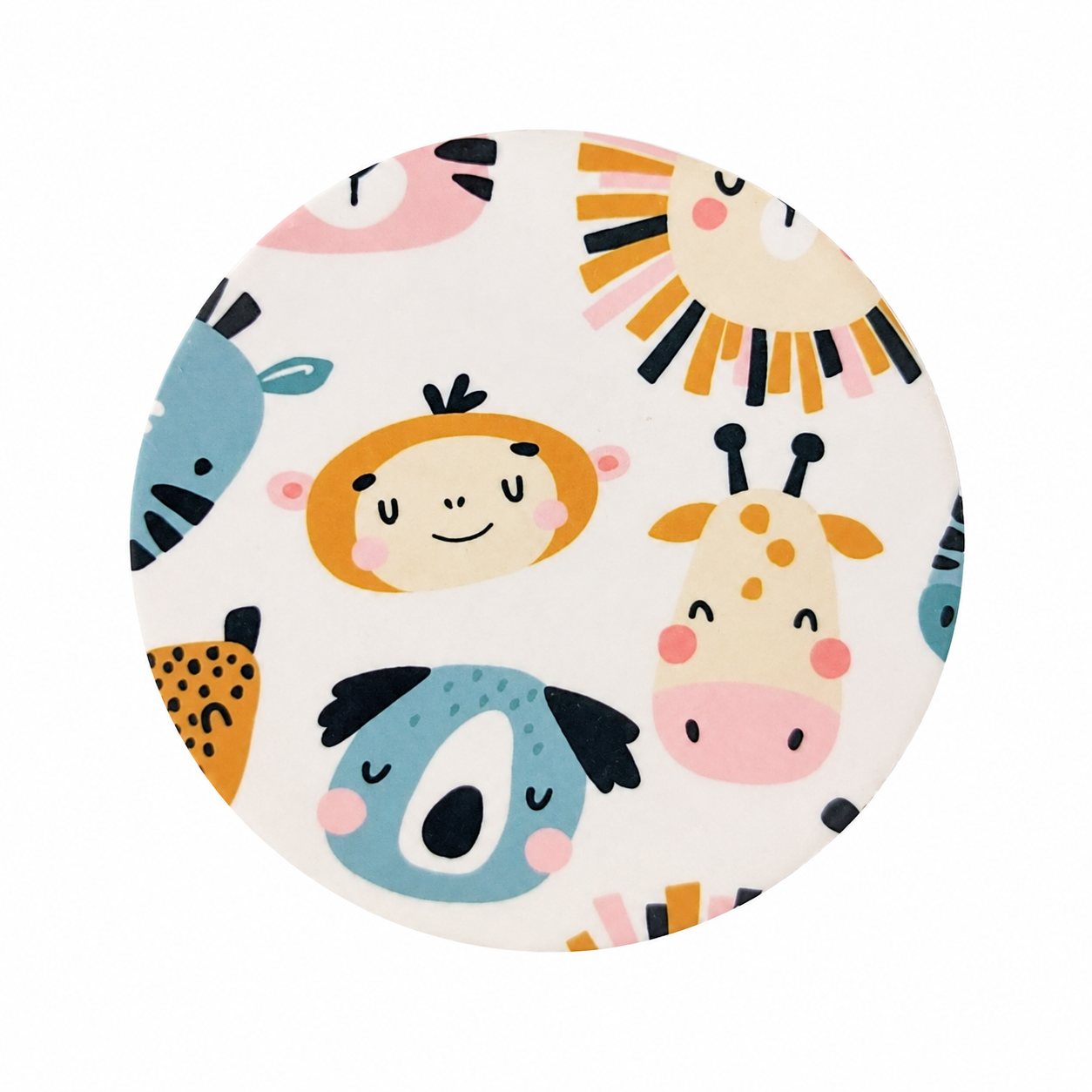Boho Zoo Animals | Hard Board Add-On - BadgeSmith