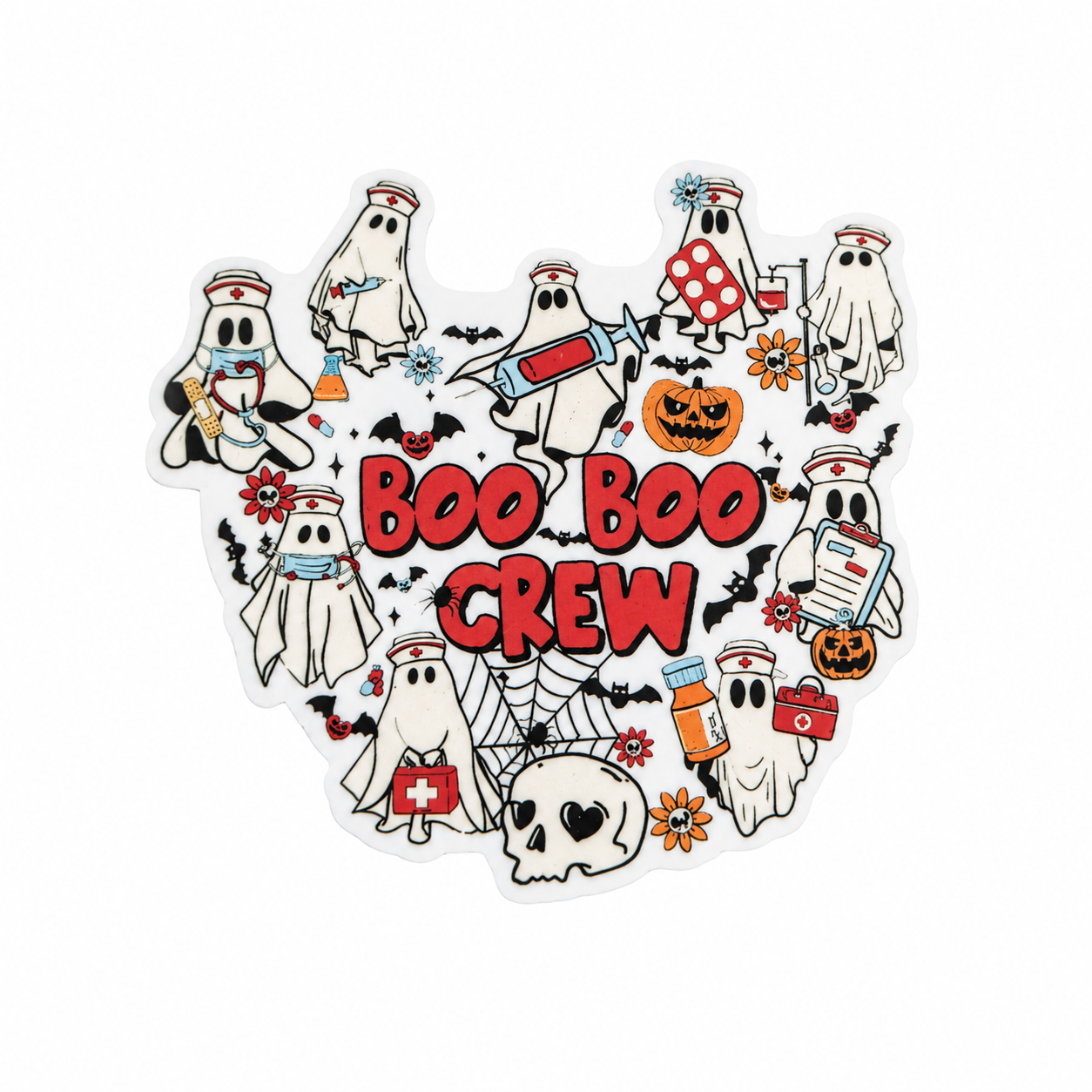 Boo Crew | Plastic Add-On - BadgeSmith