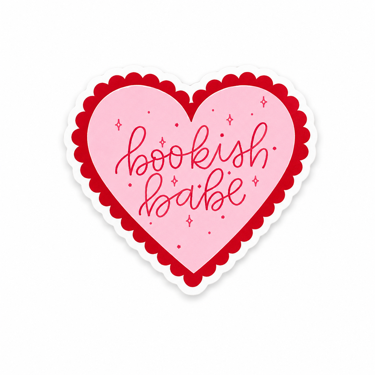 Bookish Babe | Plastic Add-On - BadgeSmith