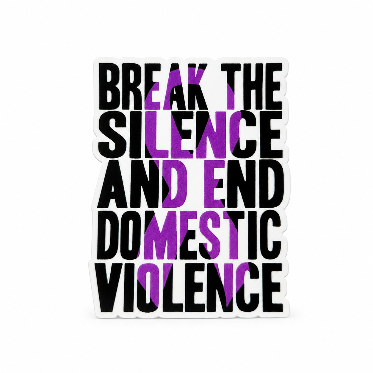 Break Silence | Plastic Add-On - BadgeSmith