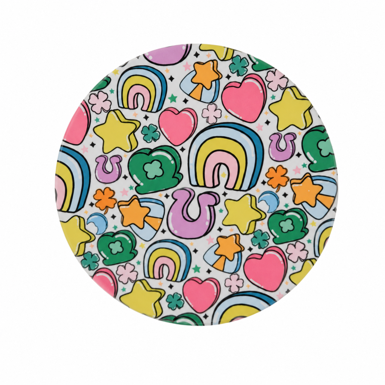 Bright & Bold Lucky Charms | Hard Board Add-On - BadgeSmith