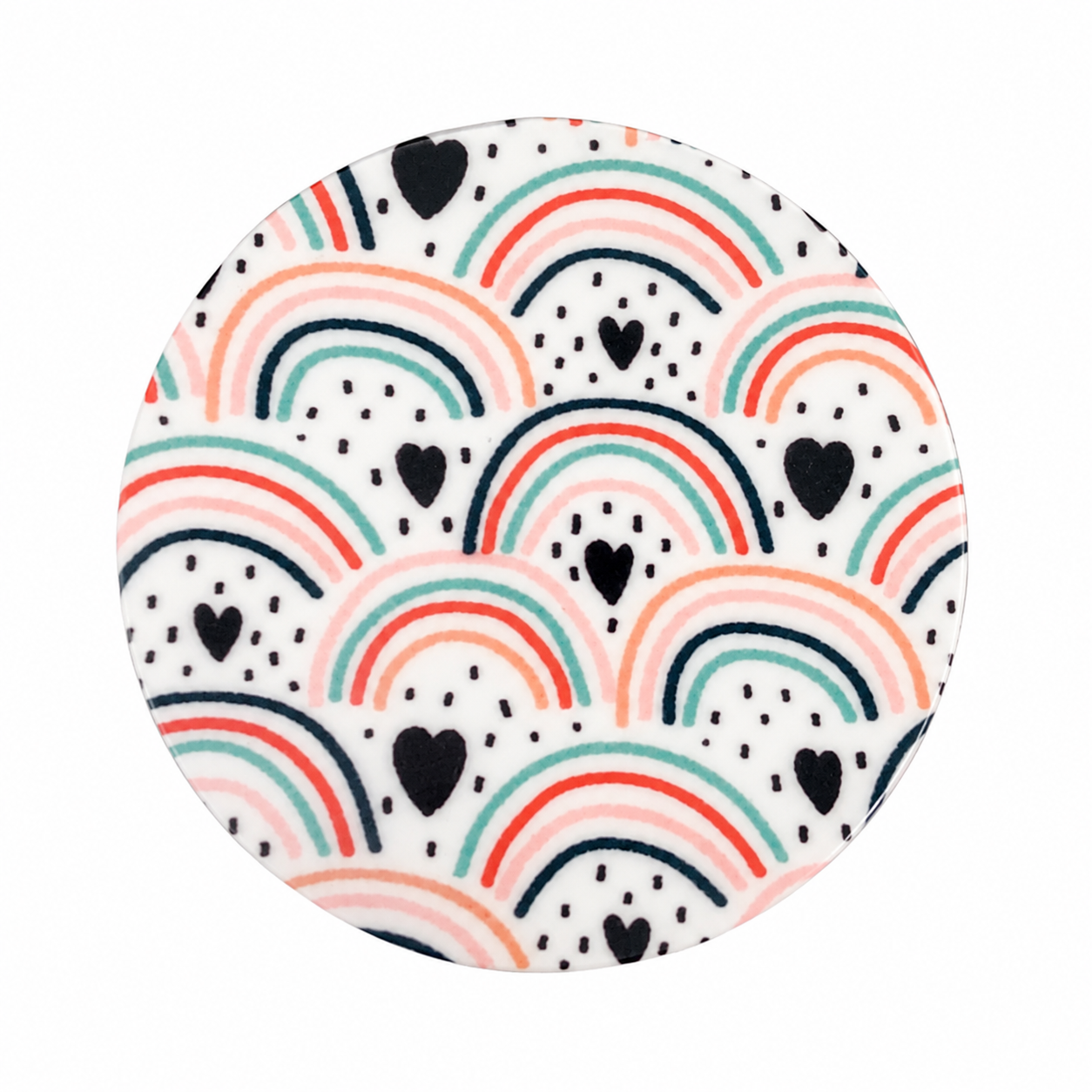 Bright Rainbow | Hard Board Add-On - BadgeSmith