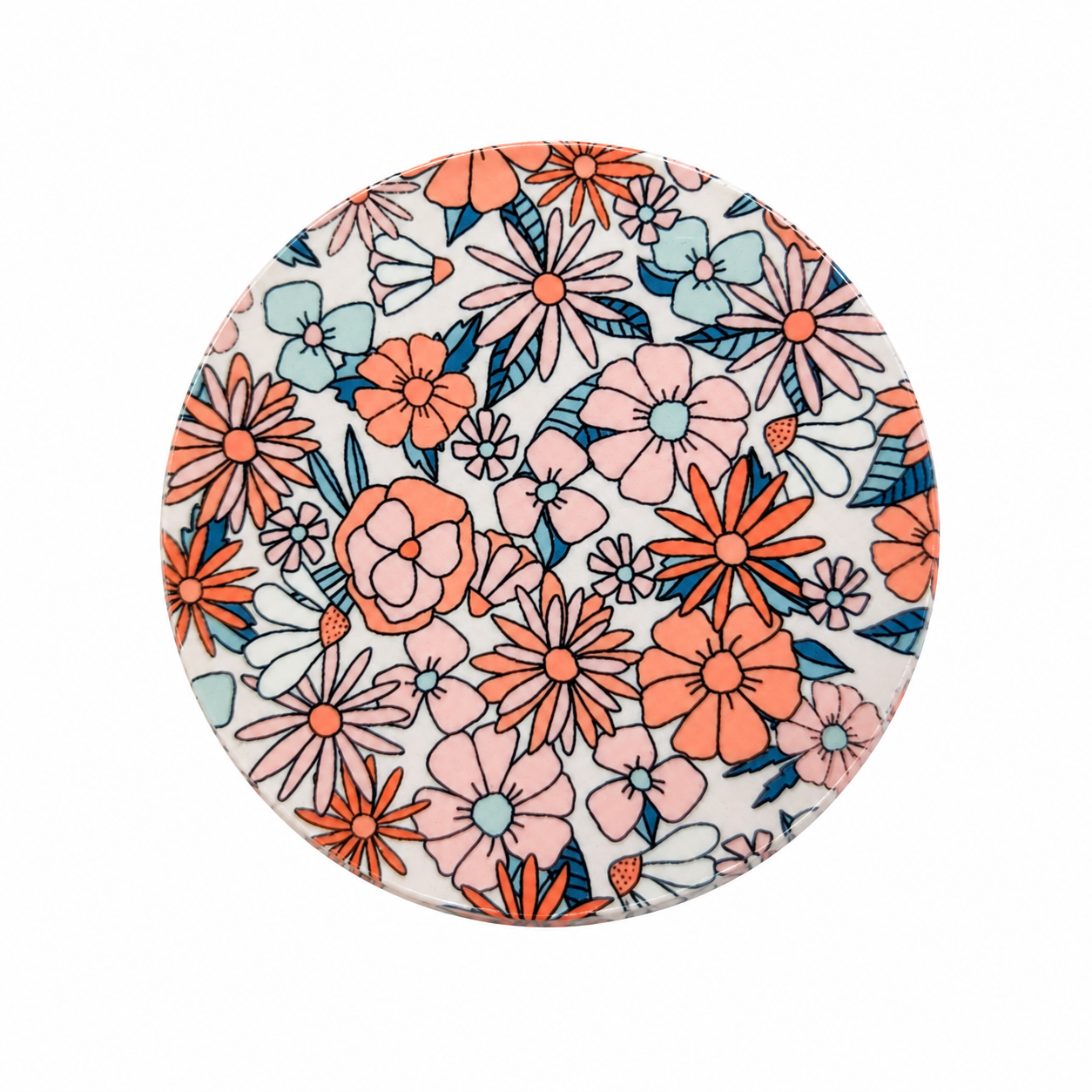 Bright Wildflower | Hard Board Add-On - BadgeSmith
